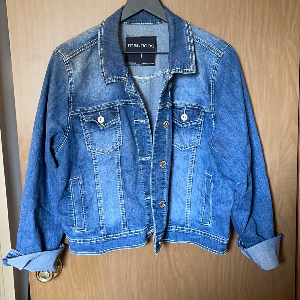 Maurices jean jacket (Size 1)